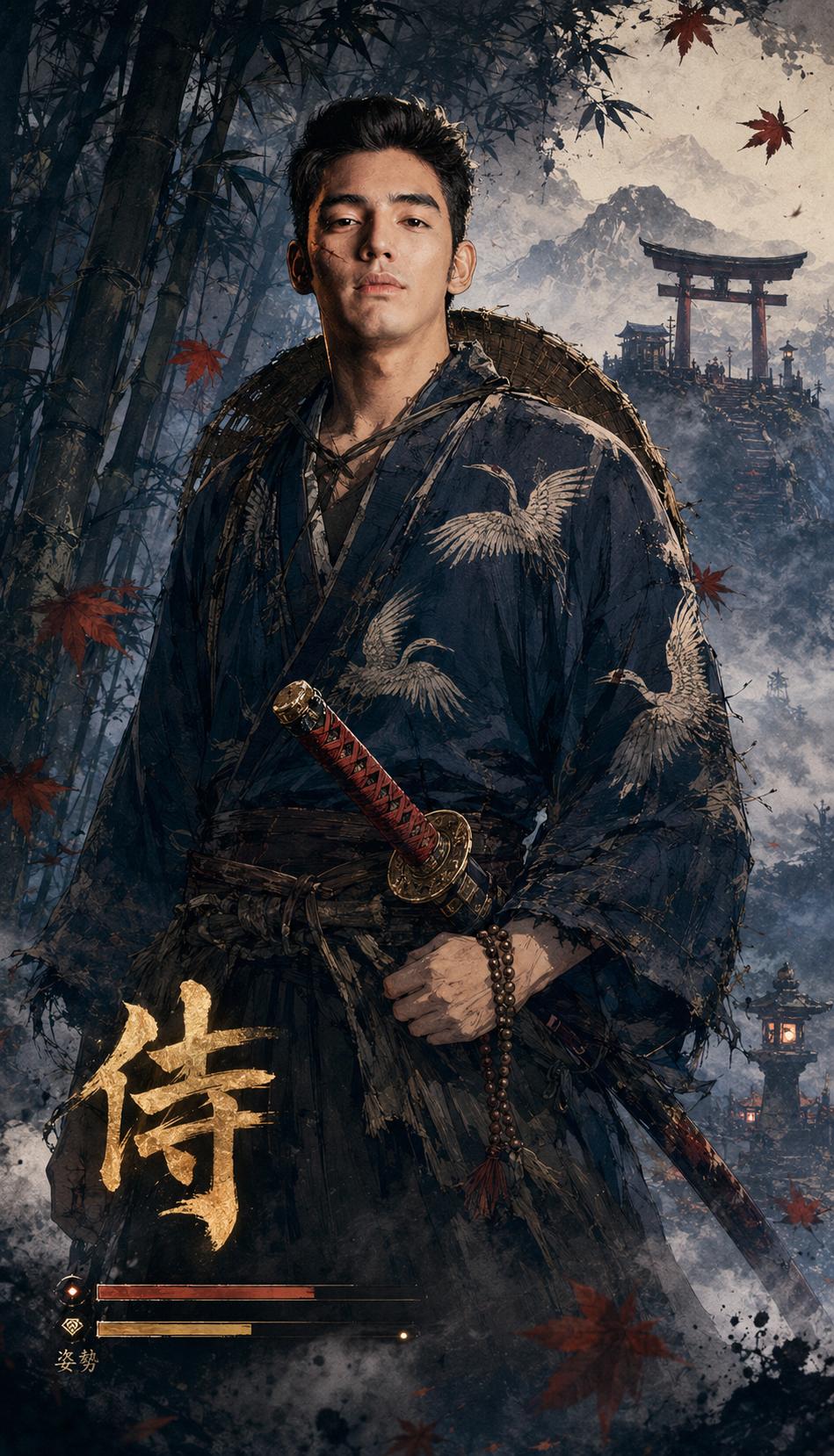 Wandering Samurai Anime Key Art